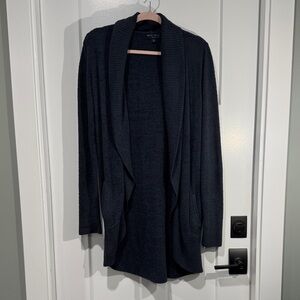 Barefoot Dreams CozyChic Lite Charcoal Cardigan